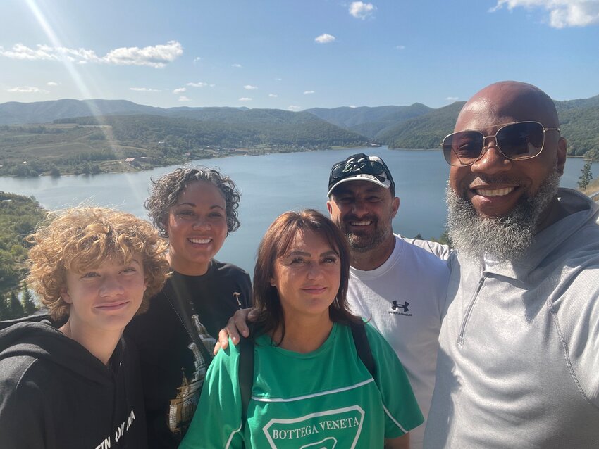 Marc and Tamar Jackson recently returned from Romania where he was visiting for work as a Bible-based transformational life coach from Sept. 19 to Oct. 3. While there, the Harrisonville couple had a moment to take in some of the sights.