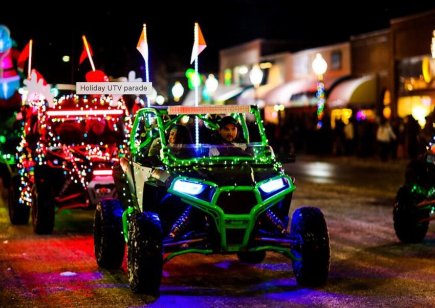 Pleasant Hill holds an annual Holiday UTV/Golf Cart Parade. The city of Harrisonville is now considering legalizing UTVs within city limits.