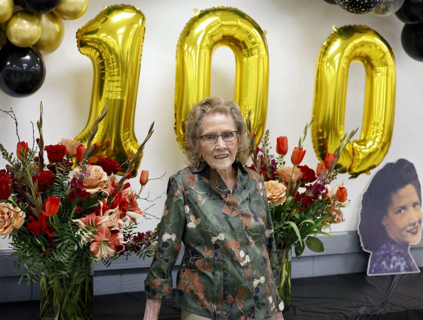 Drexel resident Rose Marsh turned 100 years old last week. She was honored at the high school basketball games Friday night before family and friends threw her a birthday party for the whole community Saturday.