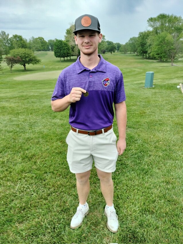 Adrian’s Andrew Kendrick placed sixth at the Class 2 District 4 tournament, becoming the lone Blackhawk state qualifier. He will be competing at the state tournament Monday.