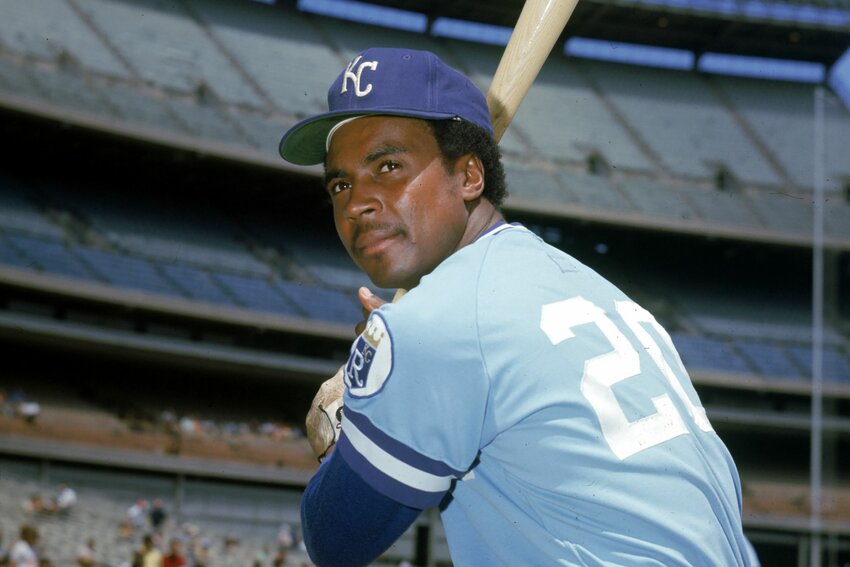Former Kansas City Royals player Frank White