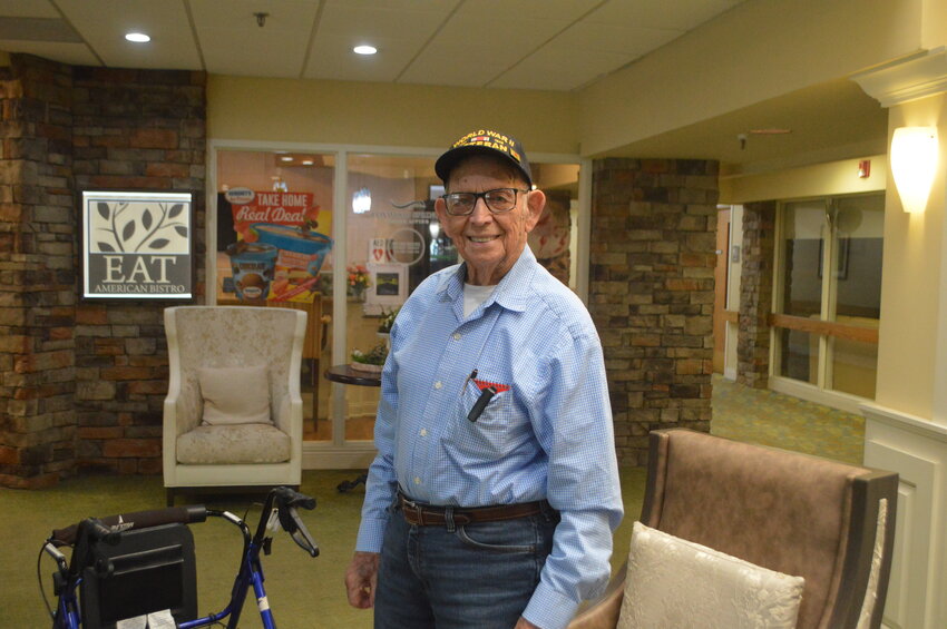 Robert Moore, a 99-year-old World War II veteran, spent most of his life living in Harrisonville, other than the two years he spent in the Philippines. He recently moved to Foxwood Springs living facility in Raymore, but he still remembers his time in the service as he was a typist for the Philippines War Crime Trials.