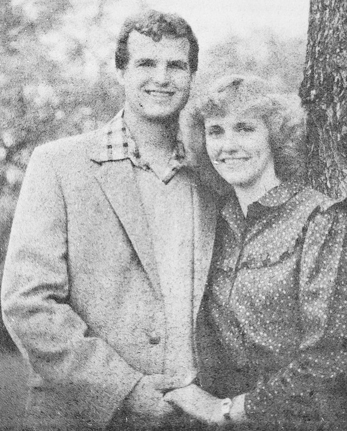 Week of September 16, 1982 &mdash; Mr. and Mrs. Max Hiebert of Ulysses announce the engagement of their daughter, Terri Lynn to Timothy Craig Cantrell, son of Dr. and Mrs. Glenn Cantrell of El Paso, Texas. Tim is a 1980 graduate of Kinsley High School and Terri is a 1981 graduate of Ulysses High School. Both are now sophomores at Sterling College in Sterling, Kansas. A summer wedding is planned.