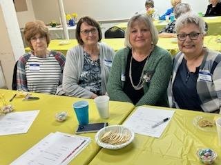 Members of the Alpha Omega organization in Scott City were among those to attend the District G meeting in Ulysses March 4 at the American Legion Hall. Other clubs attending along with Scott City and the local Ulysses one were from Garden City and Liberal.