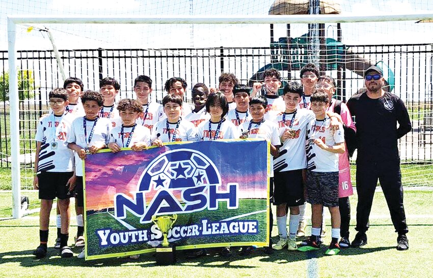 The Ulysses Tigres Soccer Club traveled into Oklahoma last weekend for the Nash Youth Soccer League Tournament at the Nash Soccer Complex in Guymon. The Tigres came away with the Nash Soccer Cup Championship Sunday after defeating the Liberal Energy 2-1 for the Golden Trophy. The Tigres downed the Diablos Blancos 2-1 in the Semifinals. On Saturday,  Tigres lost to the Energy 1-0 and defeated the Garden City Evolution, 3-1.