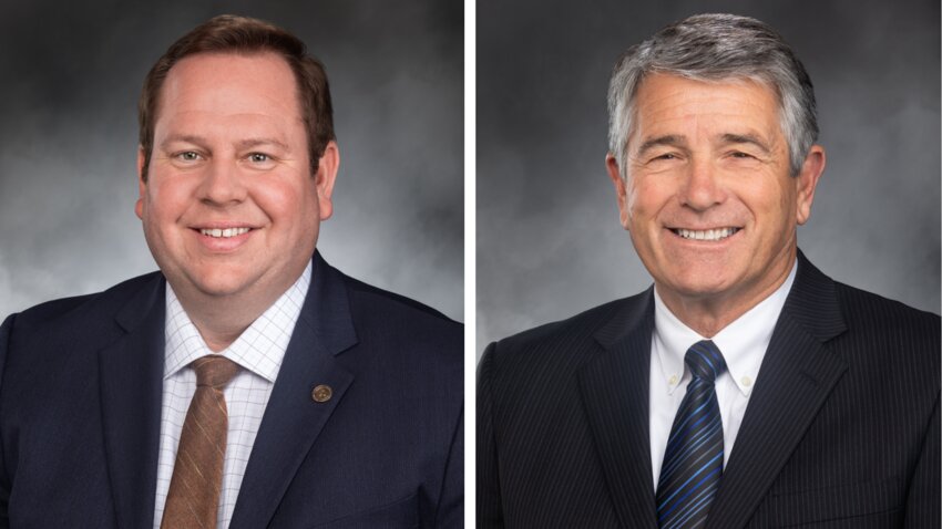 Rep. Mike Steele and Rep. Keith Goehner