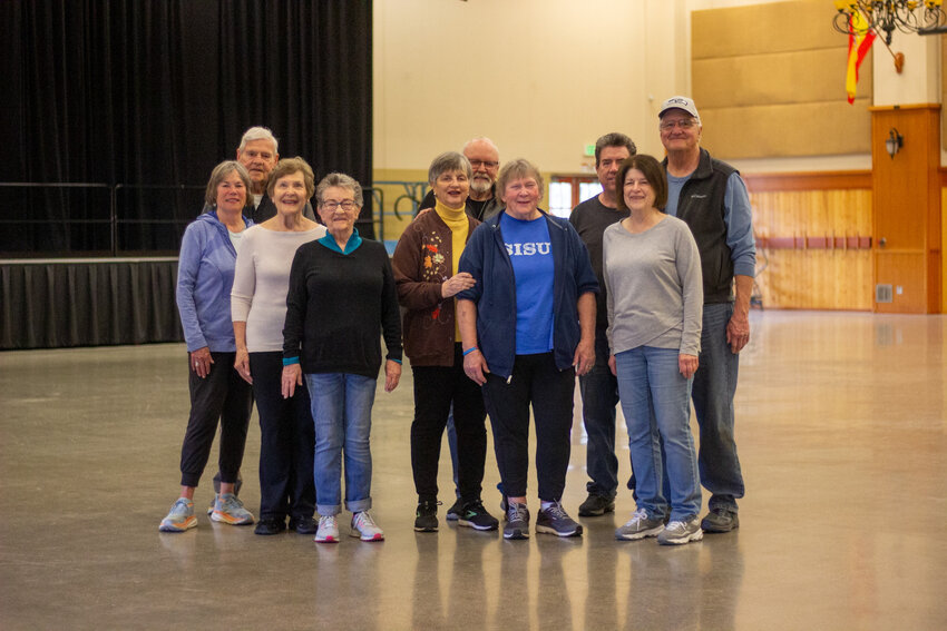 After walking four days a week together for three months, participants of the Adult Social Walking Program feel more like a family. Many have been walking for all six years of the program.