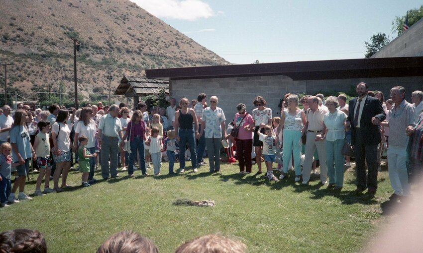 The Tree of Peace was planted at the Cashmere Museum and Pioneer Village in 1989. In June, the museum will hold a re-dedication of the Tree of Peace in conjunction with members of the Colville Confederated Tribes and the State of Washington.