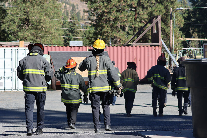 As part of the Fire Science Program at Cascade High School, students train to help with fire management and prevention.  Many students in this program go on to fight wildland fires as a career or summer job.