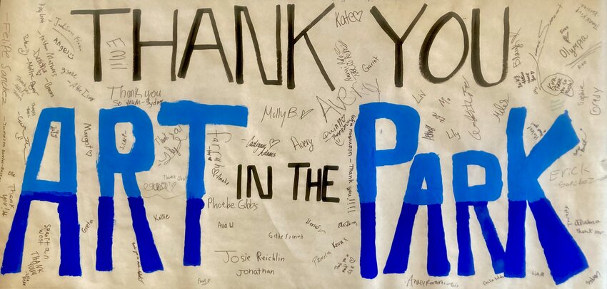 CSD students created thank you posters for both VAP and ICCA.