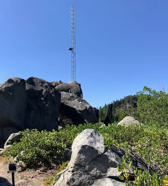 Construction of the seventy-foot cross near the summit of Tumwater Mountain, which was halted due to Chelan County permitting issues, may resume next spring.