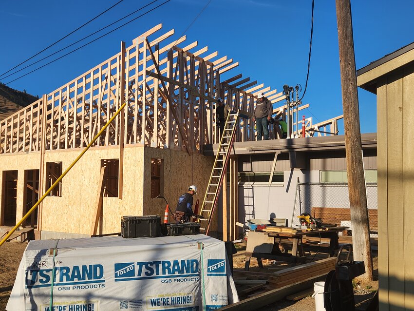 Chelan Valley Hope has moved into its new building allowing the Lake Chelan Food Bank to take over the building the two nonprofits previously shared. Work continues to remodel the space to fit the needs of the food bank and its clients.