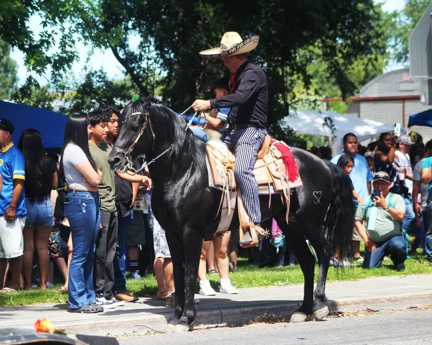 Adolfo Sahagun welcomes diners to the new Cowboy River Restaurant in Pateros.