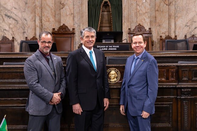 Rep. Brian Burnett, Sen. Keith Goehner, and Rep. Mike Steele represent the 12th District.