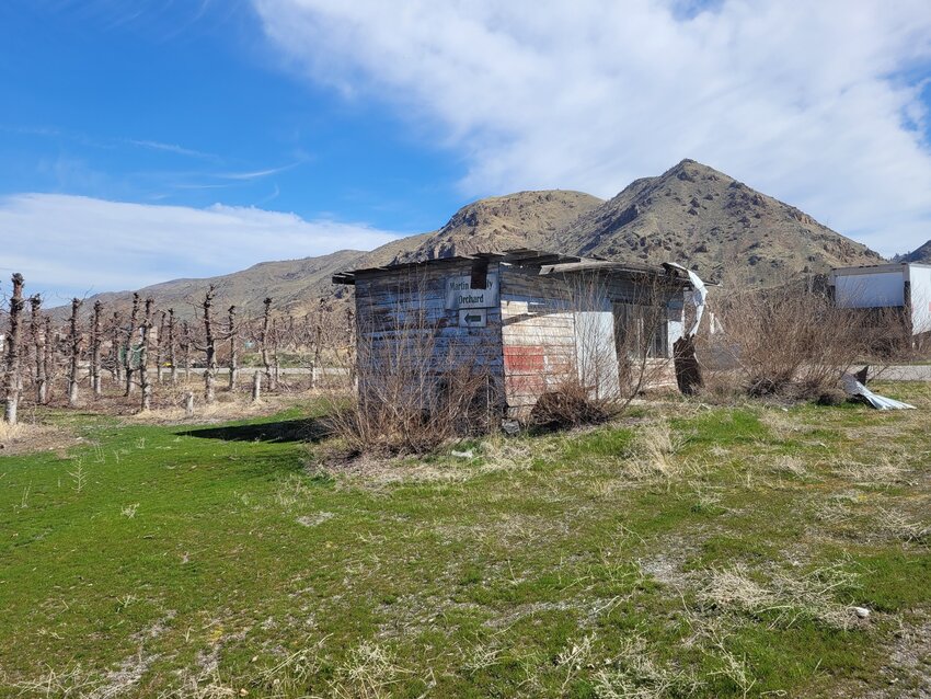 The residence of the suspect is in the 10 block of Orondo Spur, adjacent to Martin Family Orchards.