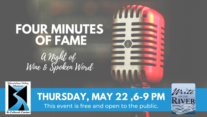 The event is sponsored by the Museum & Cultural Center and Write On The River.
