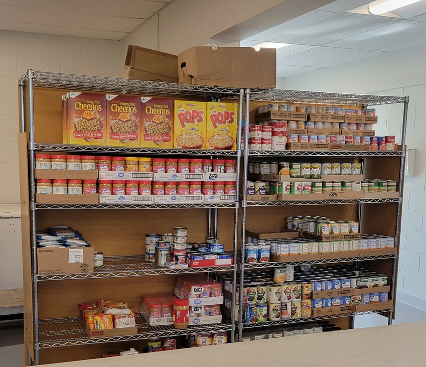 Lake Chelan Food Bank held an open house for their newly remodeled and expanded building on June 5. Remodeling doubled their space, enabling them to have more storage for canned goods and boxed food items.