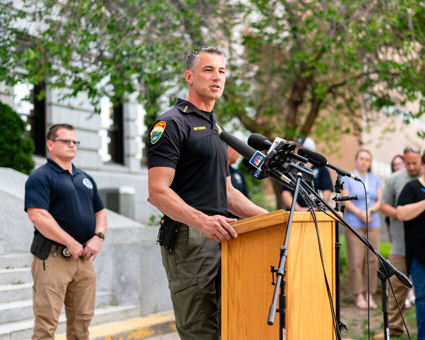 “Every single day Travis is out there, he's going to have to aim for perfection. He's not going to be able to make a mistake, because all we need is one mistake, and one day to go in our favor, and he's going to be in our custody,” said Chelan County Sheriff Mike Morrison.