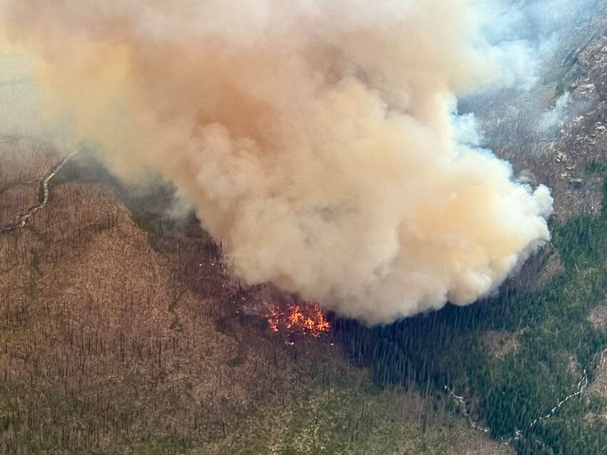 While the fire is located deep in the wilderness, USFS said the rapid response was to ensure the fire wouldn’t threaten communities or tie up resources down the line.