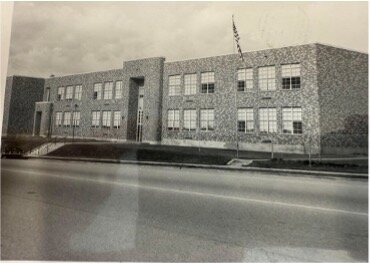 1953 picture of Morgen Owings Elementary, which was built in 1948