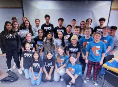 Chelan schools’ HOPE Squad includes high school and middle school peer-nominated members.