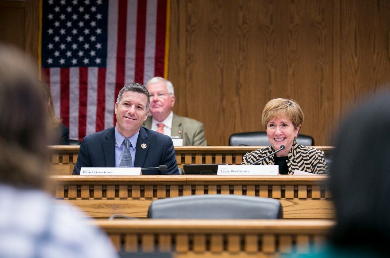 As the Republican ranking member on the Senate Early Learning and K-12 Education Committee, I work closely with the chair, Senator Lisa Wellman of Mercer Island, during committee hearings.
Submitted Photo