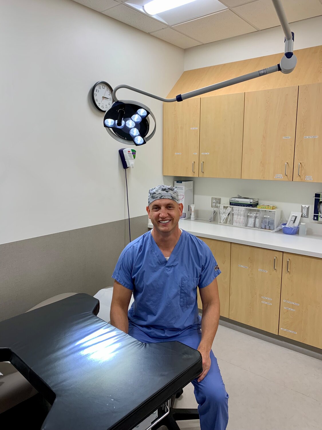 Dr. Matthew Kai Elliott, a Confluence Health orthopedic surgeon, is shown in a procedure room.
Submitted Photo