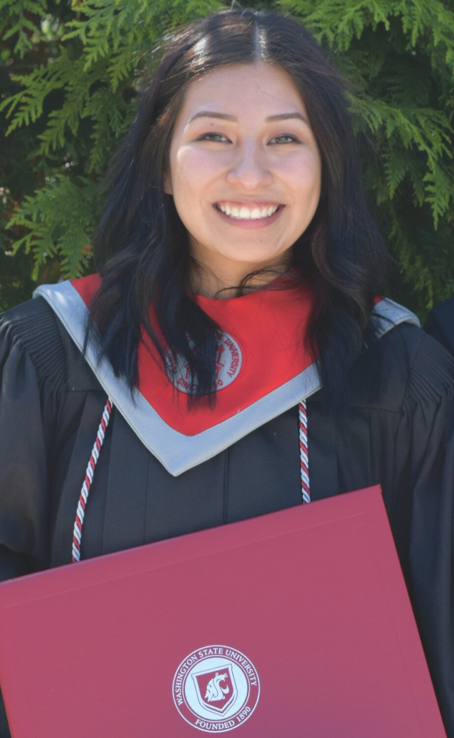 Diana graduated on May 12 and became the first one in her family to graduate with a B.A.