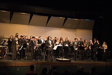 The Valley Winds Community Wind Ensemble performed a special Holiday Concert, Thursday, Nov. 30 at the Chelan High School Performing Arts Center.