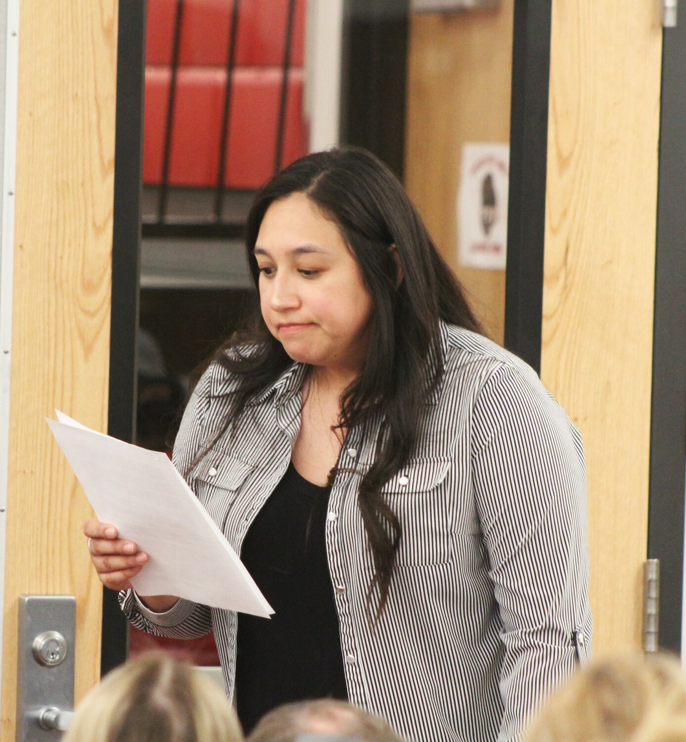 Miranda Solorio was named Middle School Principal and MS Athletic Director following a school board executive session.