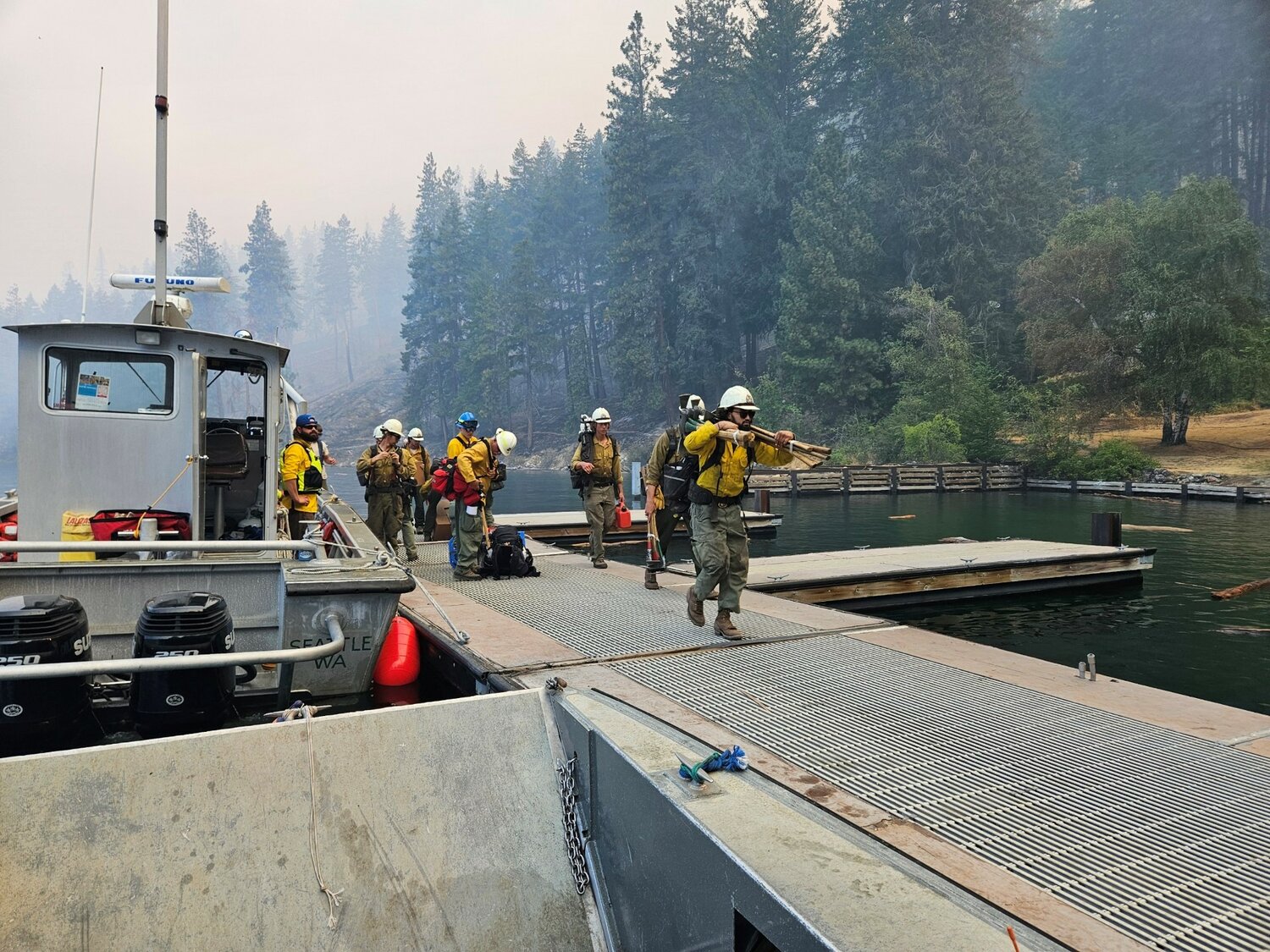 As fire personnel reach the end of their two-week assignment on the Pioneer Fire, fresh resources are being brought in to fill behind them