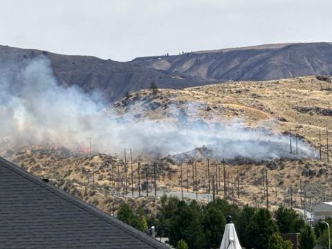 Transfer Fire grows to 40 acres, prompts Chelan evacuations - Lake Chelan Mirror