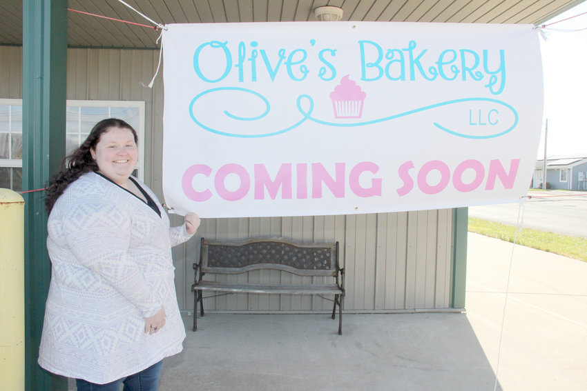 NEW BAKERY OWNER &mdash; New business owner Olivia Clancy is planning to reopen the bakery at the corner of Pinckney Road and Highway M under the new name Olive&rsquo;s Bakery. The former Home Town Bakery quietly closed earlier this year.          Adam Rollins photo.