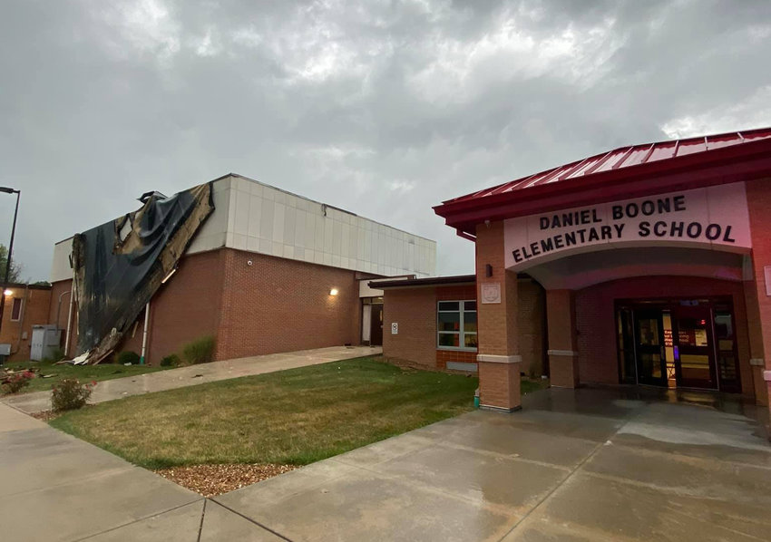 Roof damage at Daniel Boone Elementary in August was symptomatic of much more extensive problems with the roofing that covers the elementary and Black Hawk Middle School, district officials said.