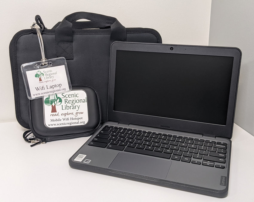Scenic Regional Library branches now offer Wi-Fi laptops and hotspots for six-month checkout.