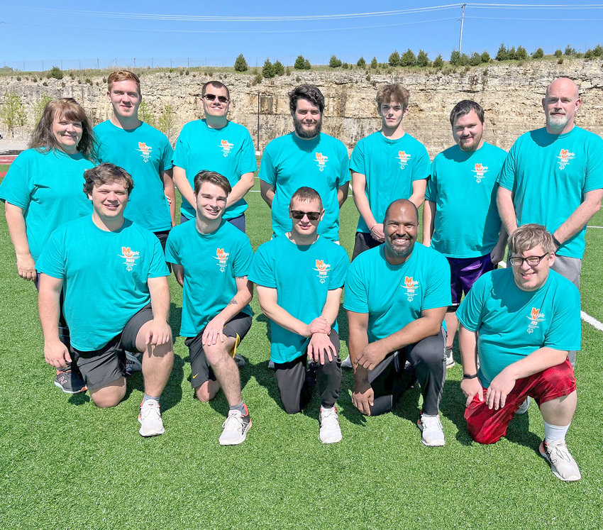 GOING TO NATIONALS &mdash; Special Olympics teams from Warren County will be able to compete in the Special Olympics USA Games in Florida this June thanks to community donations. Pictured here is the local boys flag football team. A girls 3-on-3 basketball team will also compete.