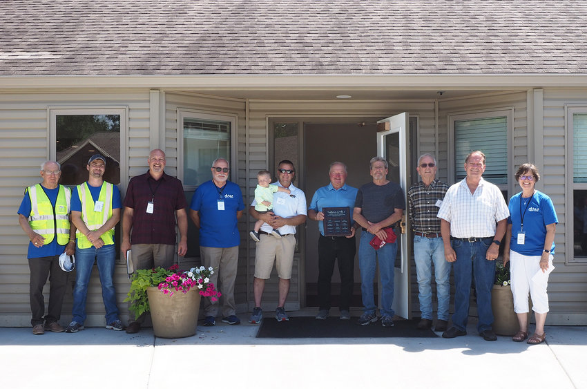 VILLA 2 DEDICATION &mdash; A duplex containing six apartments with a common room in each is the latest building to be opened at Bethel Hills Community in Dutzow. A dedication of the living area was held Sunday, June 26.