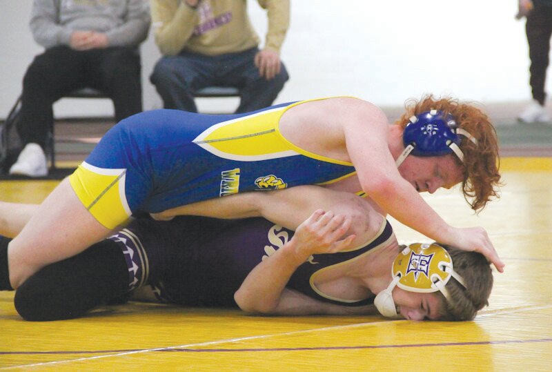 Joseph Beitel was one of two Wright City Wildcats who finished one win shy of advancing to the state tournament.