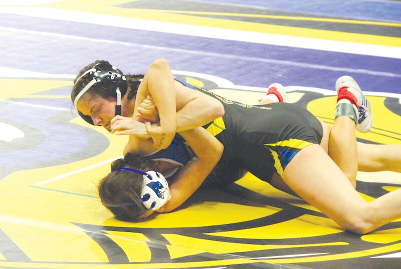Elizabeth Riggs capped her Wright City wrestling career with a third-place finish at the state tournament.