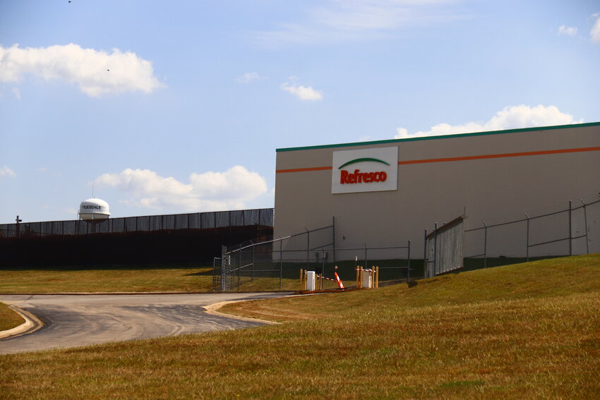 The Refresco Bottling Plant located on Veterans Memorial Parkway in Truesdale.