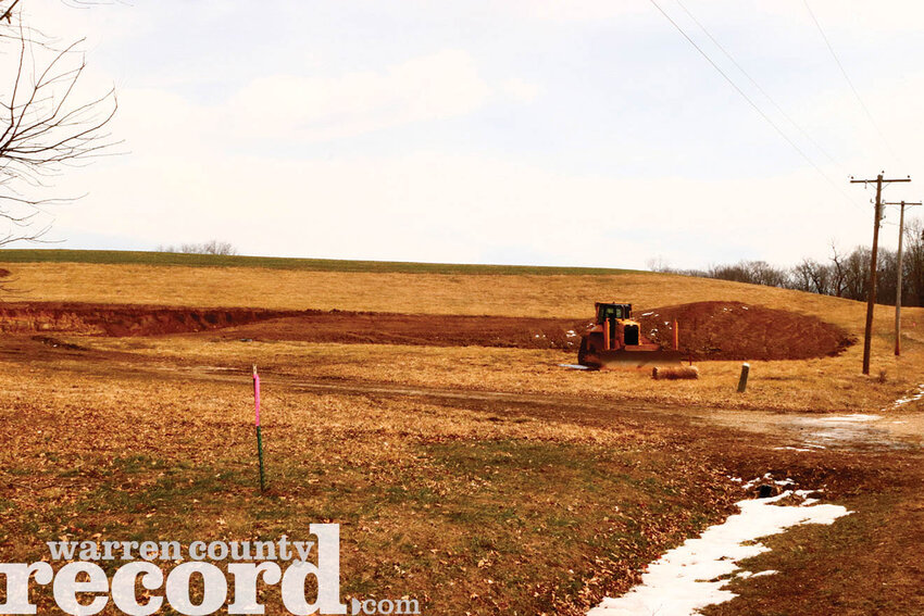 The Treloar Bar and Grill's new location on Highway N northeast of Treloar where excavating work is just beginning. John and Lisa Ketterer are optimistic and hope to have the new location open by the end of this summer.
