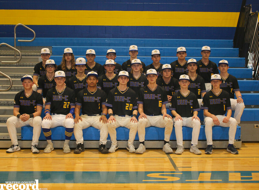 Members of the Wright City baseball team are front row, from left, Will Masters, Jakeb Orf, Duan McRoberts, Micah Boeckman, Drew Elsenrath, Easton Feise and Cameron Moyer. Middle row, from left, Christian Schutte, Kaveon Schulte, Christian Mohr, Logan Rose, Brayden Niemann, Bryce Chunn and Tate Mikus. Back row, from left,  Kayden McCurdy, Leighton McDonald, Tyler Martin, Dylan Smith, Kolby Bass, Drake Romans, Carter Pierson and Carter Strunk.