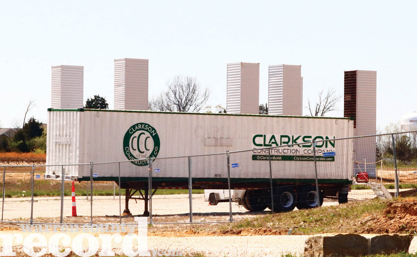 The western portion of the former Good Game Sports Park, where Clarkson Construction plans to build an office and equipment storage facility as they begin work on the Improve I-70 project in Warren County.