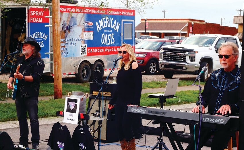 The Garden Party Band provided live music at the event. Garden Party is a smaller cohort of well-known local band Butchwax and the Hollywoods.