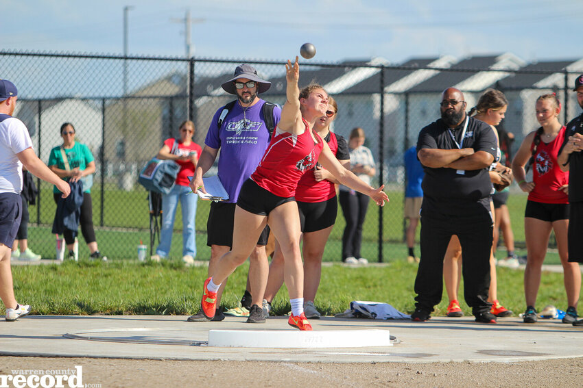 Avery Shaw won the javelin and shot put events.
