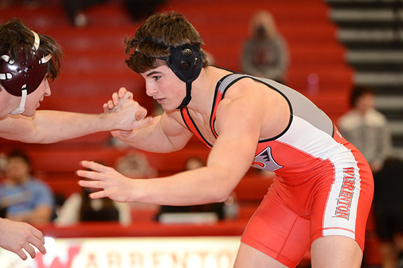 Returning state qualifier Anthony Lombardo is among a roster of experienced wrestlers looking to earn championship medals for Warrenton this year.