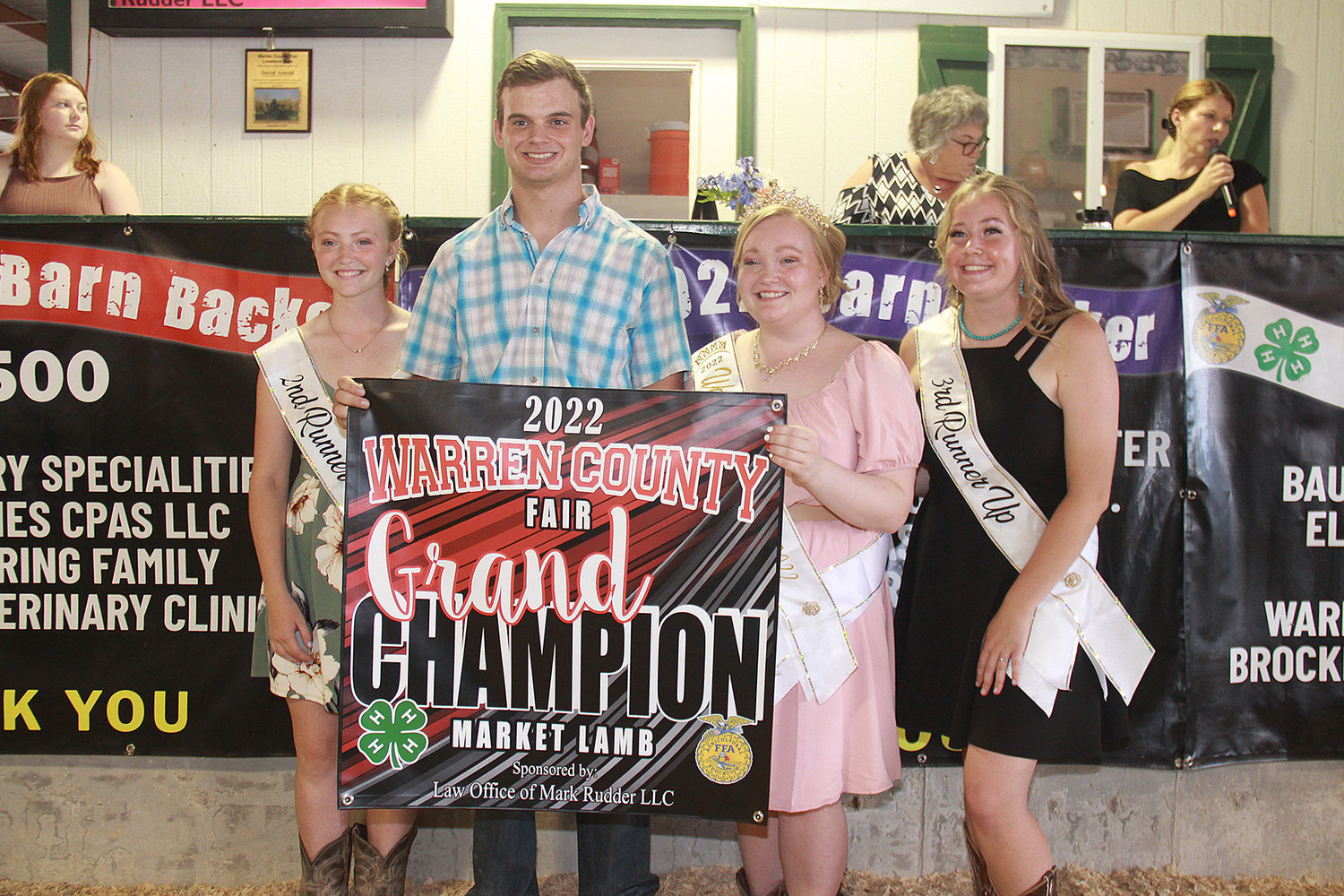 Lamb Grand Champion, Senior Showmanship - Shane Vehige