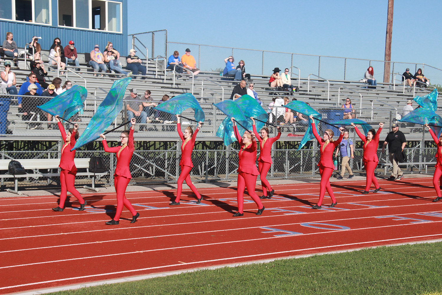 Southern Boone color guard