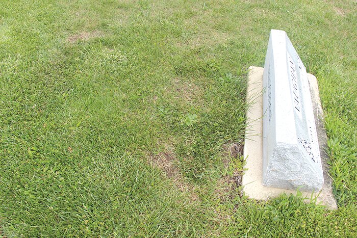 Headstones and memorials at Warrenton City Cemetery must now have a 4-inch base when they are installed.