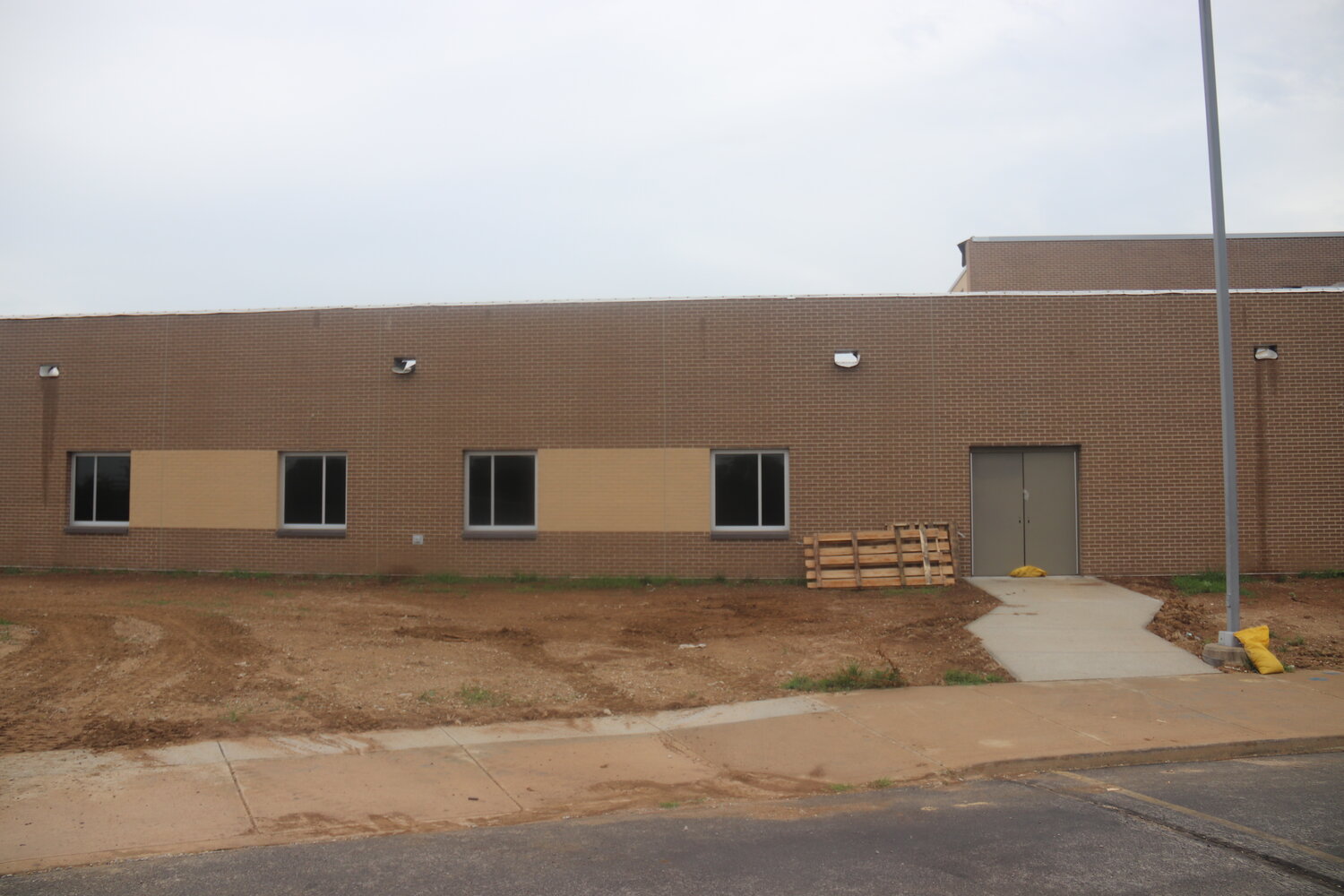 The new addition to East Elementary School was not completed in time for the new school year, but the district says it hasn't caused issues for students or teachers.